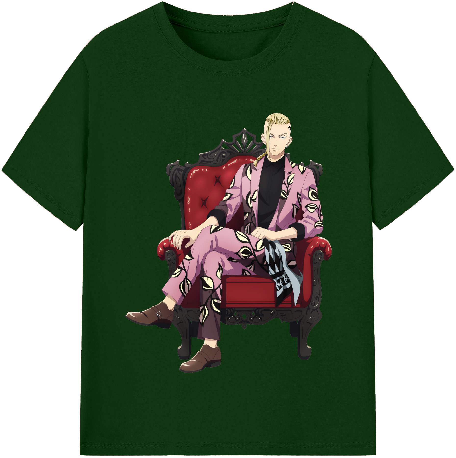 （画像用） 東京リベンジャーズ Tokyo Revengers 綿100％半袖Tシャツ（フロントプリント）